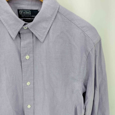 ポロバイラルフローレン Polo by RALPH LAUREN CUSTOM FIT PRL ロゴ刺繍 オックスフォードシャツ メンズ M16