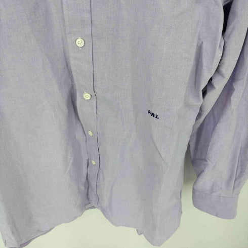 ポロバイラルフローレン Polo by RALPH LAUREN CUSTOM FIT PRL ロゴ刺繍 オックスフォードシャツ メンズ M16