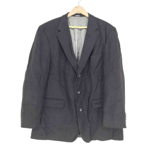 オスカーデラレンタ oscar de la renta カシミヤ混 2Bシングルテーラードジャケット メンズ 48L