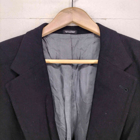 オスカーデラレンタ oscar de la renta カシミヤ混 2Bシングルテーラードジャケット メンズ 48L