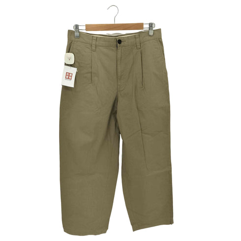 ユニクロジェイダブリューアンダーソン UNIQLO JW ANDERSON タックワイド チノパンツ メンズ JPN:M