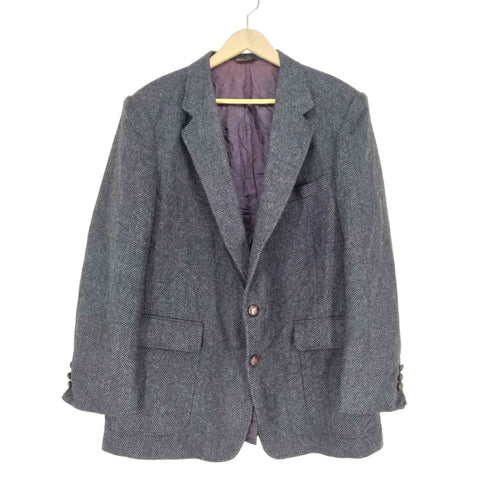 ross&cromarty ヘリンボーン 2Bシングルテーラードジャケット メンズ 44R