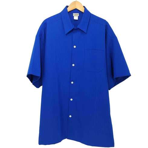 キャルトップ CALTOP USA製 レギュラーカラー S/S ポリシャツ メンズ import:XL