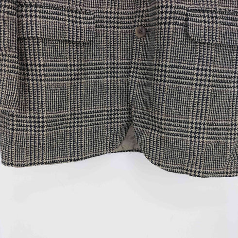 モンゴメリー Montgomery locker room USA製 グレンチェック 2B シングル テーラード ジャケット メンズ