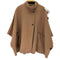スローブイエナ SLOBE IENA 23AW スタンドカラーダブルフェイスポンチョ レディース