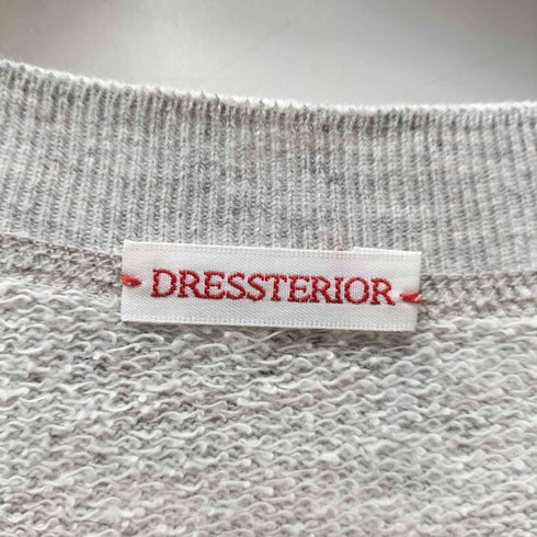 ドレステリア DRESSTERIOR リネン裏毛半袖プルオーバー レディース