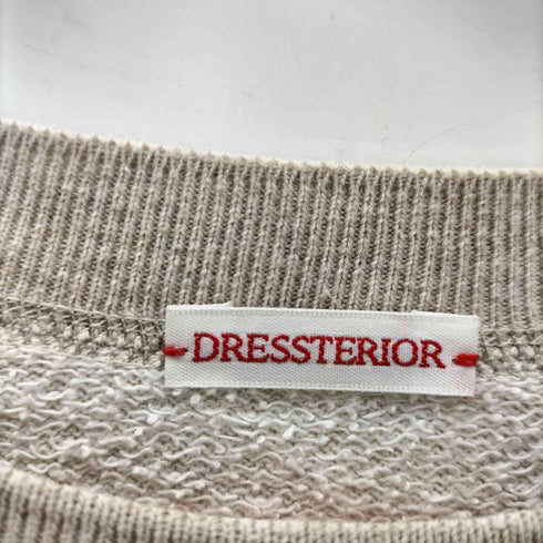 ドレステリア DRESSTERIOR リネン裏毛半袖プルオーバー レディース