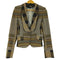 ジャストカヴァリ Just Cavalli 総柄 テーラードジャケット レディース 40