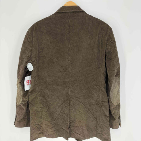スタッフォード STAFFORD 裏地ペイズリー柄 コーデュロイ エルボーパッチ 2B シングル テーラード ジャケット classic fit メンズ 42R