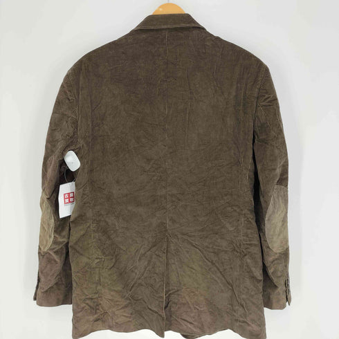 スタッフォード STAFFORD 裏地ペイズリー柄 コーデュロイ エルボーパッチ 2B シングル テーラード ジャケット classic fit メンズ 42R