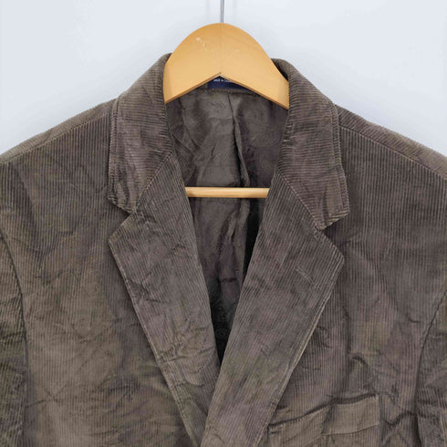 スタッフォード STAFFORD 裏地ペイズリー柄 コーデュロイ エルボーパッチ 2B シングル テーラード ジャケット classic fit メンズ 42R