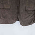 スタッフォード STAFFORD 裏地ペイズリー柄 コーデュロイ エルボーパッチ 2B シングル テーラード ジャケット classic fit メンズ 42R