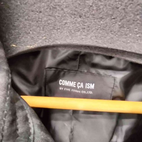 コムサイズム COMME CA ISM シャドー ストライプ トレンチ コート メンズ JPN:L