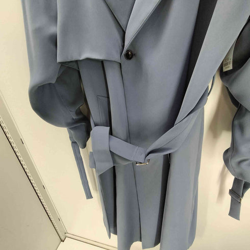 ティーケータケオキクチ tk. TAKEO KIKUCHI ダブルサテン オーバー トレンチ コート メンズ FREE