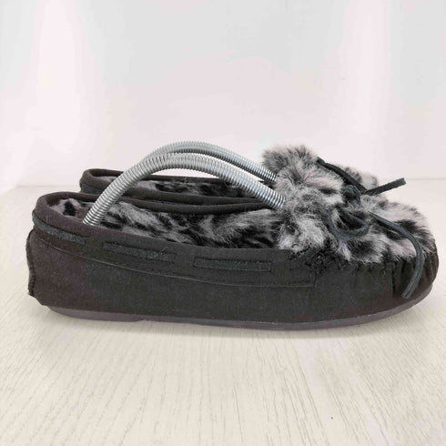 ミネトンカ Minnetonka KRIS レオパードファーモカシン レディース