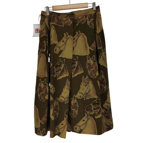 アクアスキュータム AQUASCUTUM ホースプリントプリーツスカート レディース 11