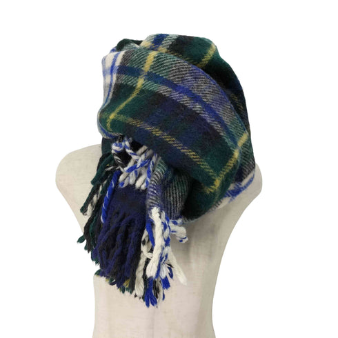ツイードミル TWEEDMILL チェック ウールマフラー レディース