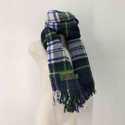ツイードミル TWEEDMILL チェック ウールマフラー レディース