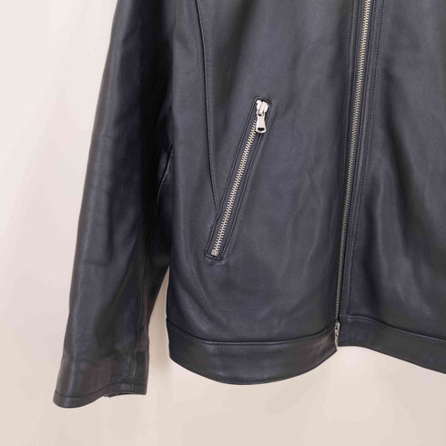 フリークスストア FREAKS STORE ラムレザー シングルライダースジャケット レディース 36