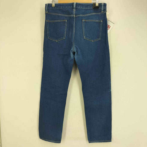 WHEIR ボタンフライ ストレート デニム パンツ メンズ