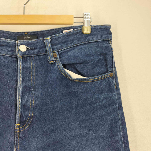 WHEIR ボタンフライ ストレート デニム パンツ メンズ