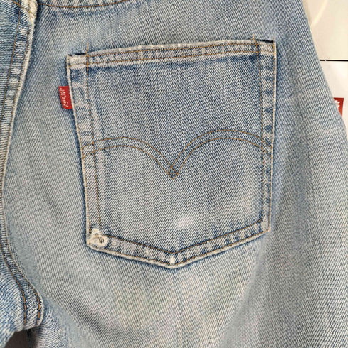 リーバイス Levis 66前期 501 ボタン裏刻印6 ポケット裏シングル ボタンフライ デニムパンツ メンズ 29×34