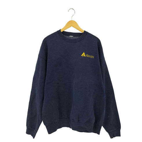 90-00s Altamira ロゴ刺繍 クルーネックスウェットトレーナー メンズ