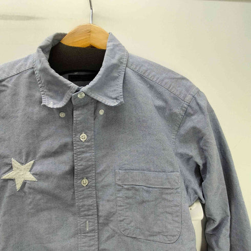 ソフネット SOPHNET. 17SS STAR EMBROIDERY B.D SHIRT スター 刺繍 ボタンダウン シャンブレー シャツ メンズ JPN:M
