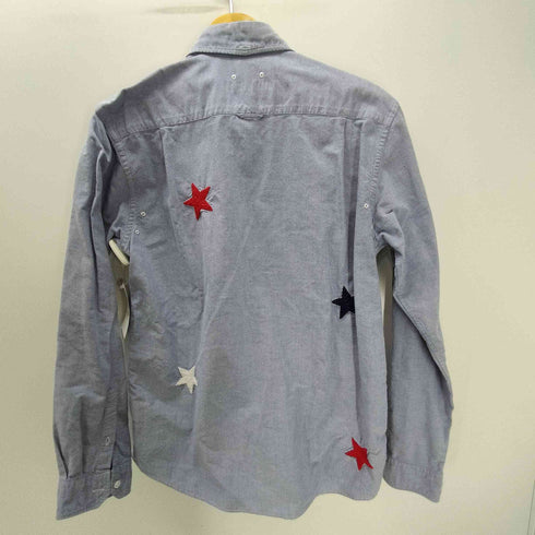 ソフネット SOPHNET. 17SS STAR EMBROIDERY B.D SHIRT スター 刺繍 ボタンダウン シャンブレー シャツ メンズ JPN:M