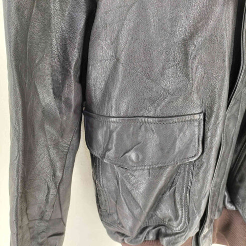 エルエルビーン L.L.Bean 80S USA製 ロケットタロン A2 レザージャケット メンズ US:38