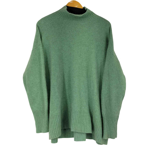 グリーンレーベルリラクシング GREEN LABEL RELAXING ヘアリーハイネック ニット レディース