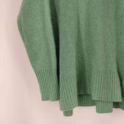 グリーンレーベルリラクシング GREEN LABEL RELAXING ヘアリーハイネック ニット レディース