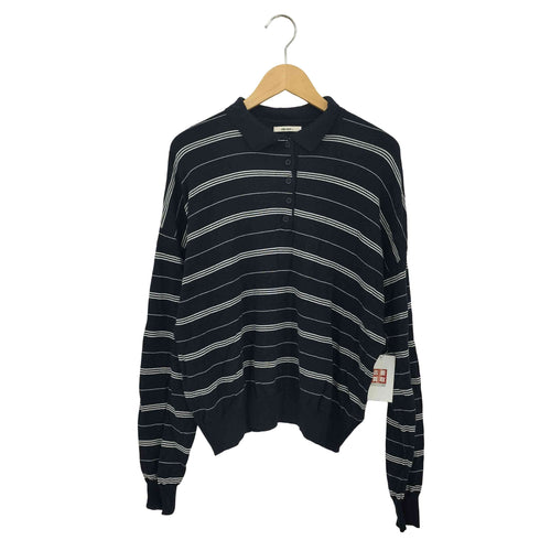 ニコアンド niko and... BOYS ボーダーポロ プルオーバー レディース FREE