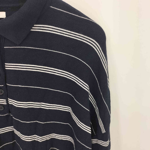 ニコアンド niko and... BOYS ボーダーポロ プルオーバー レディース FREE