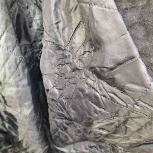 スウェード切替 レザー カバーオール メンズ