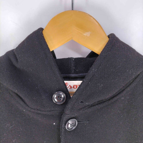 ウィルソン Wilson USA製 復刻タグ ヒットユニオン ナイロン ウール ショート コート メンズ US:40