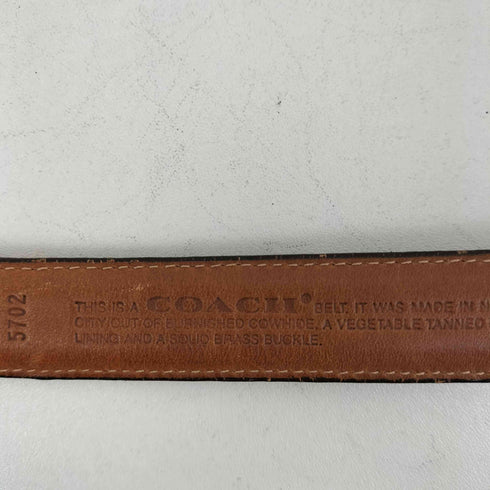 コーチ COACH レザーベルト メンズ 38/95cm