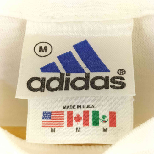 アディダス adidas 90s USA製 パフォーマンスロゴ L/S Tシャツ レディース M