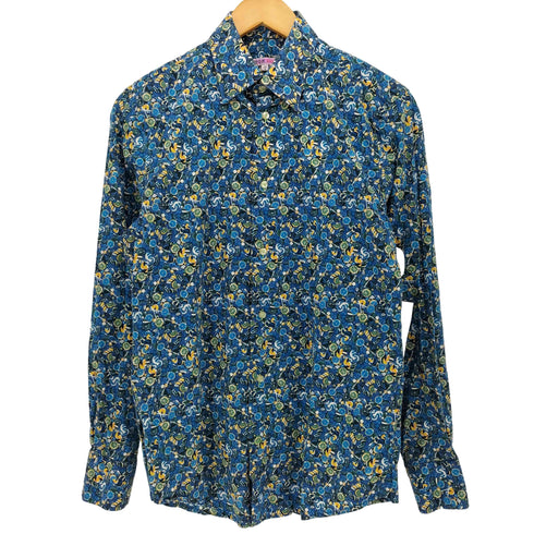 COTON DOUX 総柄 フルーツ L/S シャツ メンズ 38/15