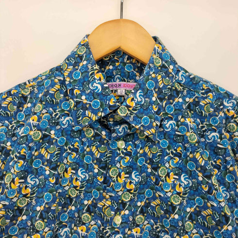COTON DOUX 総柄 フルーツ L/S シャツ メンズ 38/15
