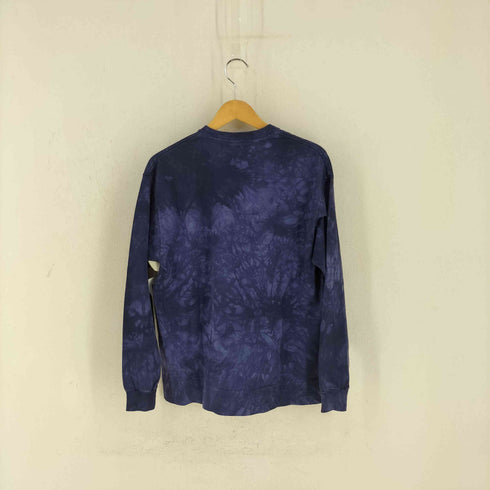 ザマウンテン the mountain 90s USA製 タイダイプリントクルーネックTシャツ メンズ L
