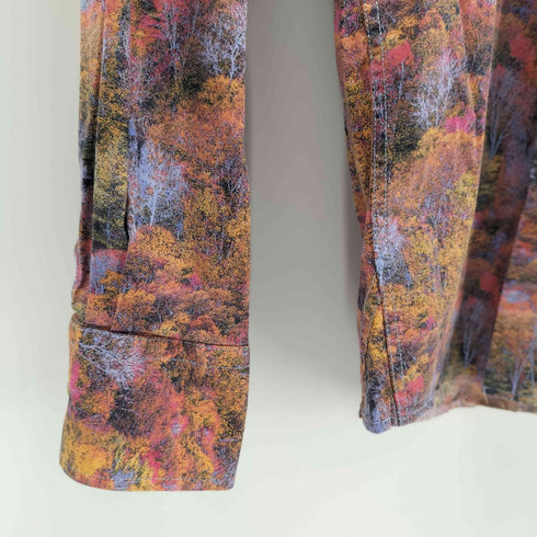 COTON DOUX 総柄 森 L/S シャツ メンズ 38/15