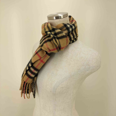 バーバリーズ BURBERRYS ノバチェック 100%カシミヤ マフラー レディース