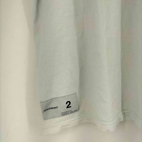 ディセンダント DESCENDANT GLM SS フロント プリント Tシャツ メンズ JPN:2