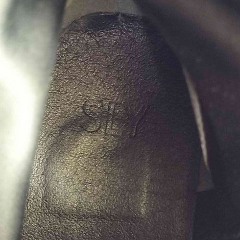 スライ SLY SQUARE TOE CHUNKY KNEE ブーツ レディース JPN:M