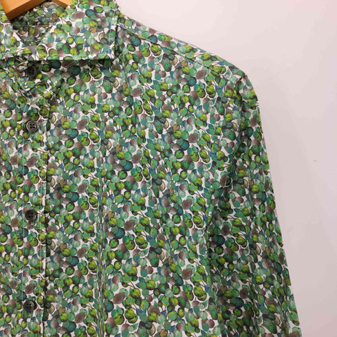 ハイストリート HIGH STREET 日本製 総柄 L/S シャツ メンズ JPN:M