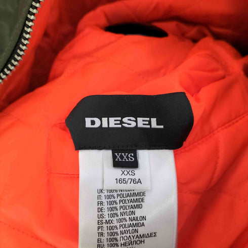 ディーゼル DIESEL REVERSIBLE BOMBER JACKET リバーシブル ボンバー フライト ジャケット MA-1 レディース XXS