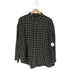 GEORGE'S レーヨン混 チェック柄 シャツ レディース import:M