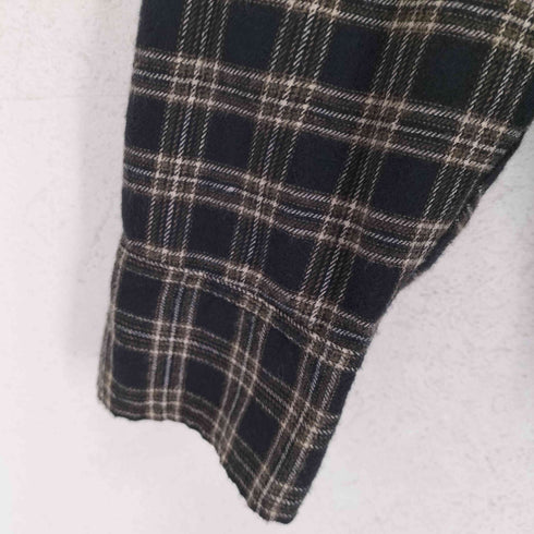 GEORGE'S レーヨン混 チェック柄 シャツ レディース import:M