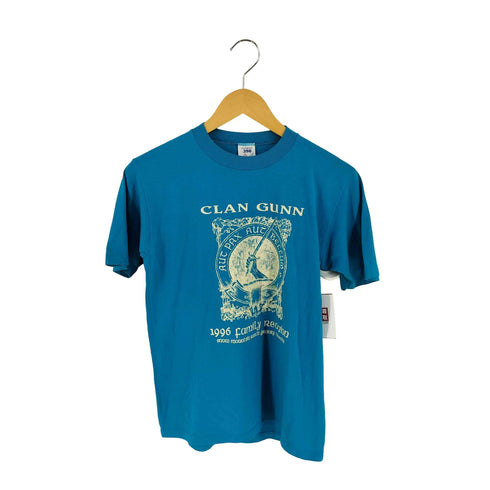 80~90s 50/50 BLEND プリントクルーネックTシャツ レディース M